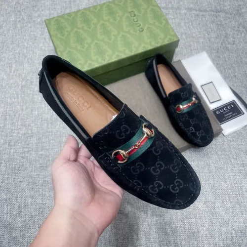 Replica Gucci Oxfords Shoes For Men #1480899 $80.00 USD for Wholesale