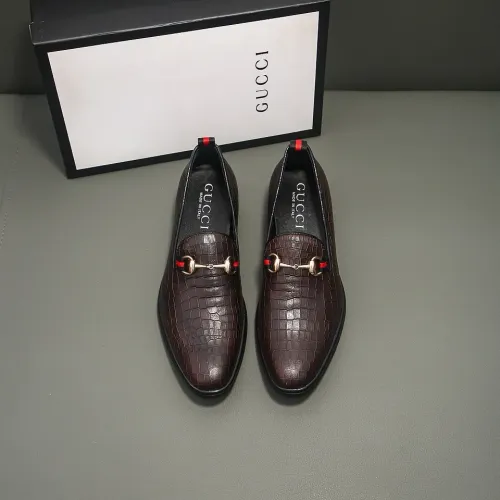 Replica Gucci Oxfords Shoes For Men #1480909 $82.00 USD for Wholesale