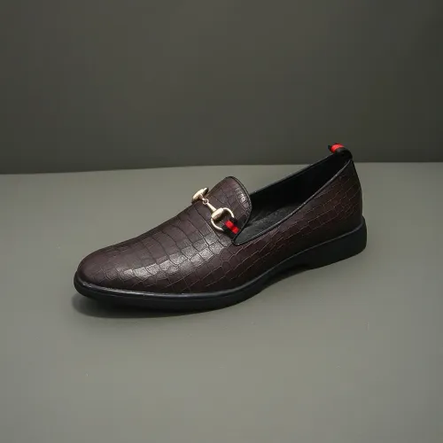 Replica Gucci Oxfords Shoes For Men #1480909 $82.00 USD for Wholesale