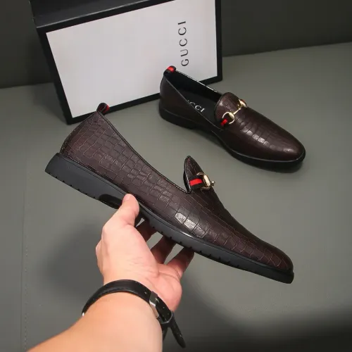 Replica Gucci Oxfords Shoes For Men #1480909 $82.00 USD for Wholesale