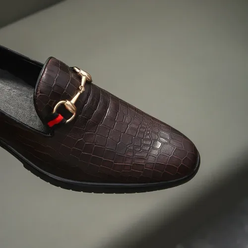 Replica Gucci Oxfords Shoes For Men #1480909 $82.00 USD for Wholesale