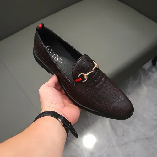 Replica Gucci Oxfords Shoes For Men #1480909 $82.00 USD for Wholesale