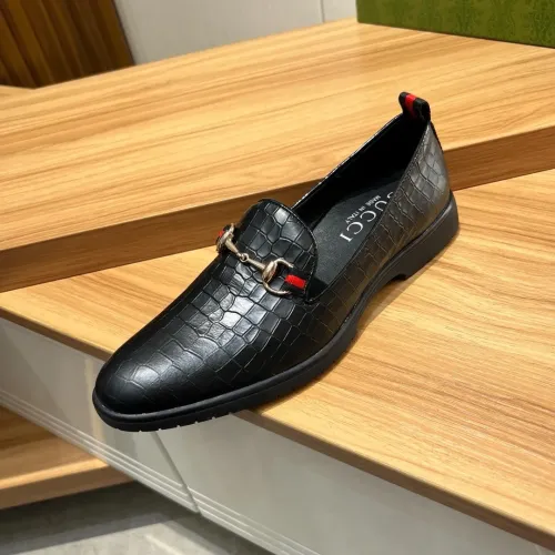 Replica Gucci Oxfords Shoes For Men #1480910 $82.00 USD for Wholesale