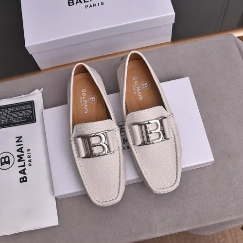 Cheap Balmain Leather Shoes For Men #1480919, $$80.00 USD On Balmain Leather Shoes