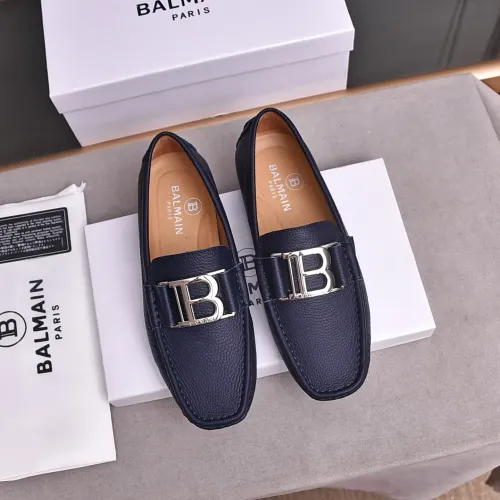 Cheap Balmain Leather Shoes For Men #1480922, $$80.00 USD On Balmain Leather Shoes