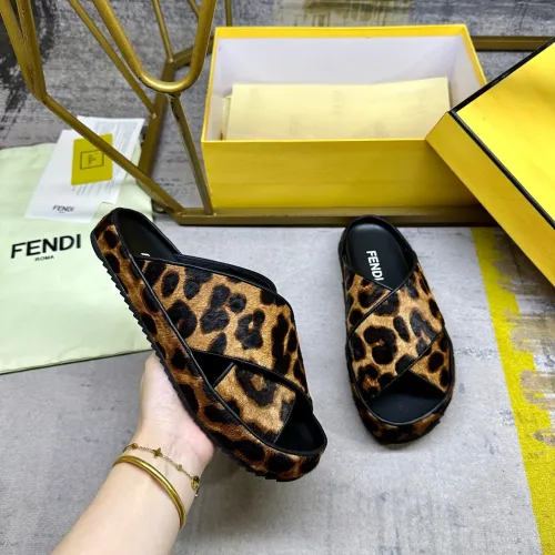 Replica Fendi Slippers For Men #1480981 $92.00 USD for Wholesale