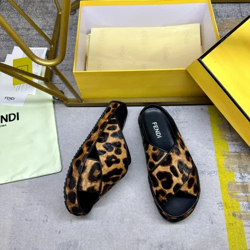 Replica Fendi Slippers For Men #1480981 $92.00 USD for Wholesale