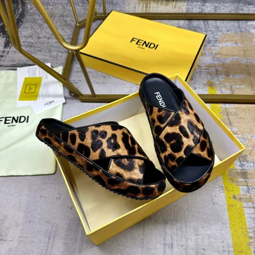 Replica Fendi Slippers For Men #1480981 $92.00 USD for Wholesale