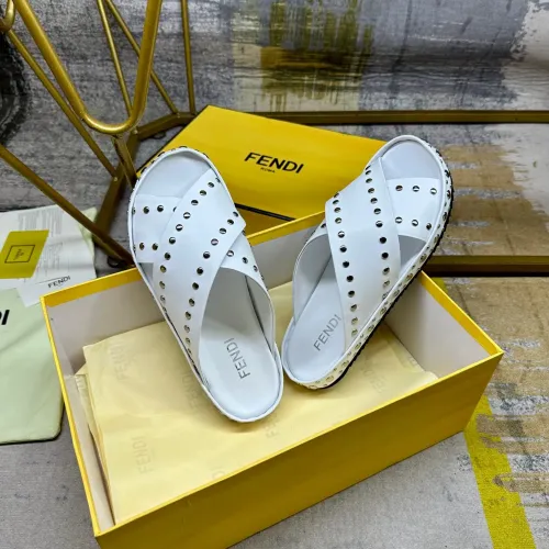 Replica Fendi Slippers For Men #1480983 $98.00 USD for Wholesale