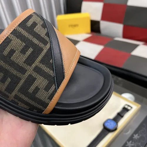 Replica Fendi Slippers For Men #1481154 $60.00 USD for Wholesale