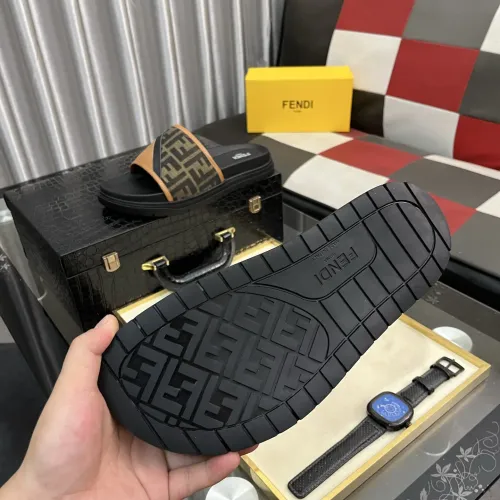 Replica Fendi Slippers For Men #1481154 $60.00 USD for Wholesale