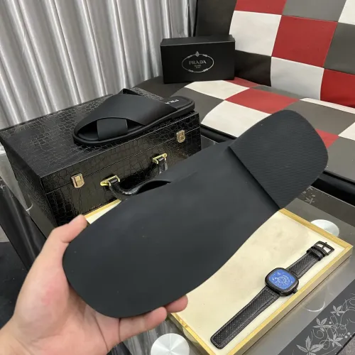 Replica Prada Slippers For Men #1481159 $60.00 USD for Wholesale