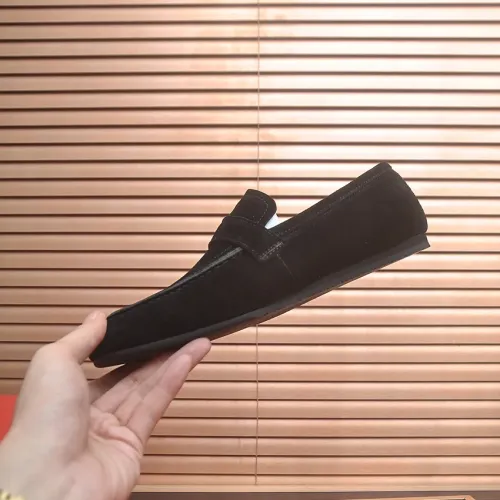Replica Salvatore Ferragamo Leather Shoes For Men #1481306 $100.00 USD for Wholesale