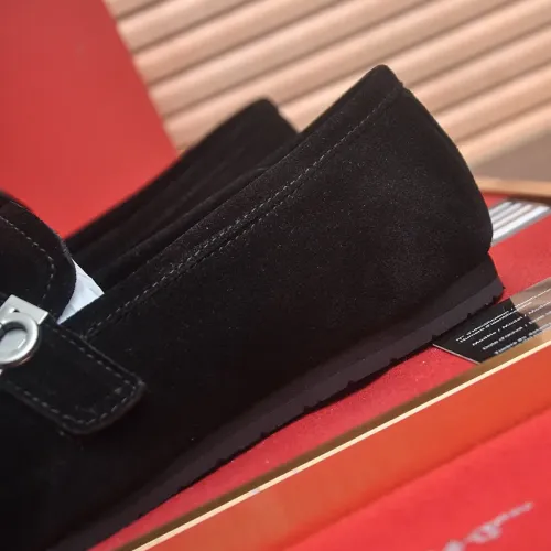 Replica Salvatore Ferragamo Leather Shoes For Men #1481306 $100.00 USD for Wholesale