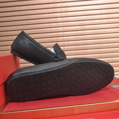 Replica Salvatore Ferragamo Leather Shoes For Men #1481308 $100.00 USD for Wholesale