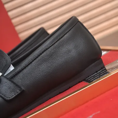 Replica Salvatore Ferragamo Leather Shoes For Men #1481308 $100.00 USD for Wholesale