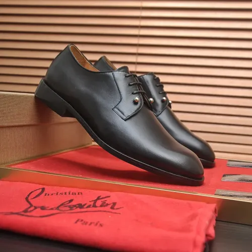 Replica Christian Louboutin Leather Shoes For Men #1481312 $112.00 USD for Wholesale