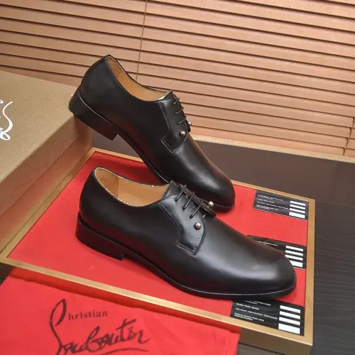 Replica Christian Louboutin Leather Shoes For Men #1481312 $112.00 USD for Wholesale