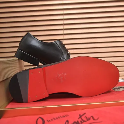 Replica Christian Louboutin Leather Shoes For Men #1481312 $112.00 USD for Wholesale