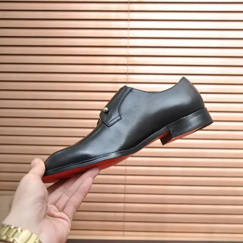 Replica Christian Louboutin Leather Shoes For Men #1481314 $112.00 USD for Wholesale