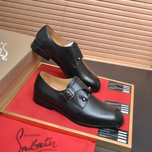 Replica Christian Louboutin Leather Shoes For Men #1481314 $112.00 USD for Wholesale