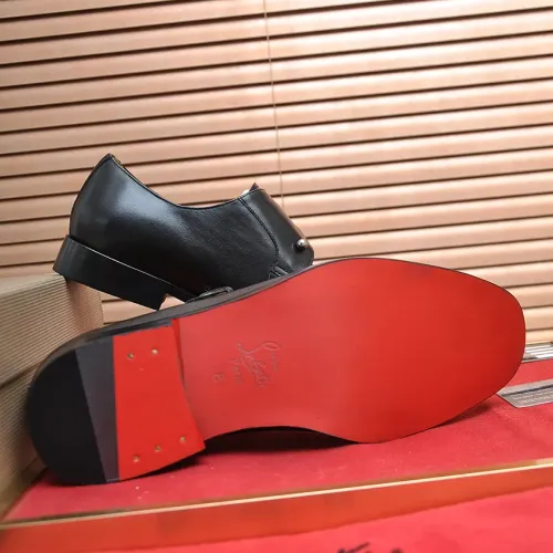 Replica Christian Louboutin Leather Shoes For Men #1481314 $112.00 USD for Wholesale