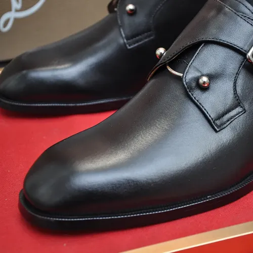 Replica Christian Louboutin Leather Shoes For Men #1481314 $112.00 USD for Wholesale