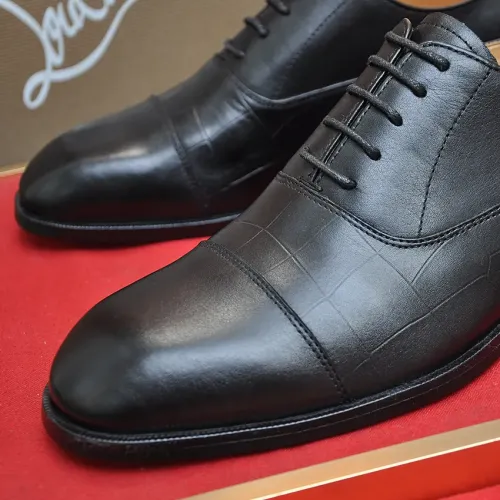 Replica Christian Louboutin Leather Shoes For Men #1481315 $112.00 USD for Wholesale