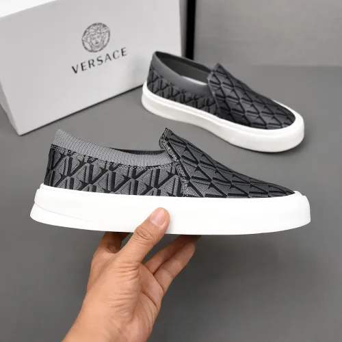 Replica Versace Casual Shoes For Men #1481352 $80.00 USD for Wholesale