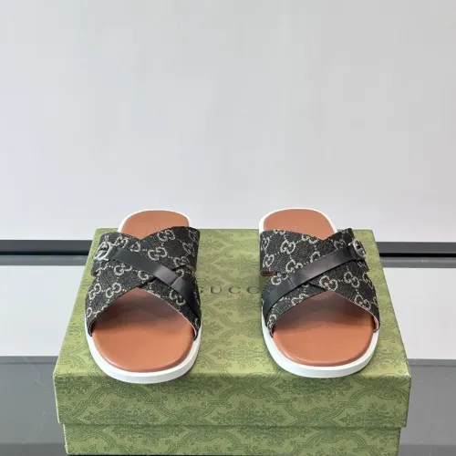 Replica Gucci Slippers For Men #1481366 $56.00 USD for Wholesale