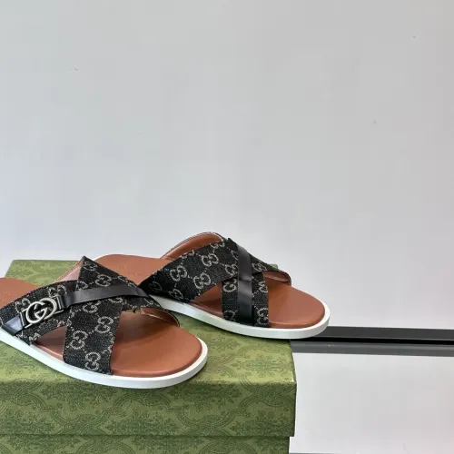 Replica Gucci Slippers For Men #1481366 $56.00 USD for Wholesale