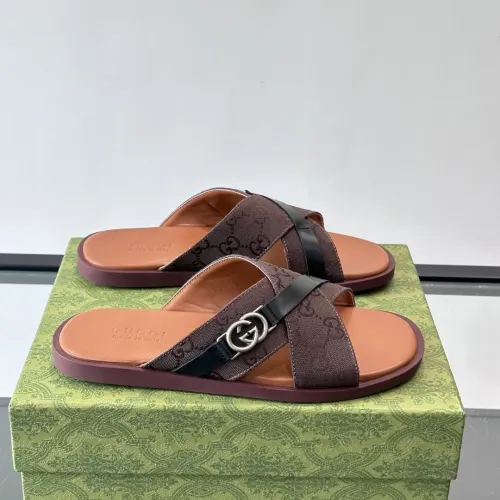 Replica Gucci Slippers For Men #1481367 $56.00 USD for Wholesale