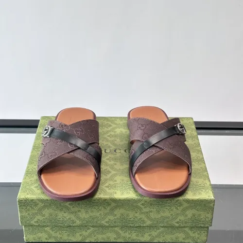 Replica Gucci Slippers For Men #1481367 $56.00 USD for Wholesale