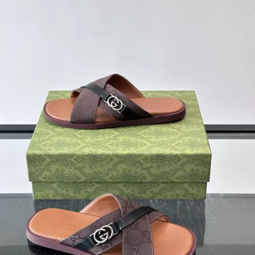Replica Gucci Slippers For Men #1481367 $56.00 USD for Wholesale