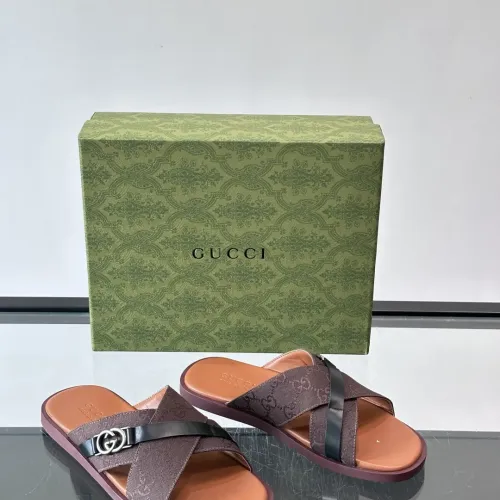 Replica Gucci Slippers For Men #1481367 $56.00 USD for Wholesale