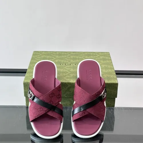 Replica Gucci Slippers For Men #1481368 $56.00 USD for Wholesale
