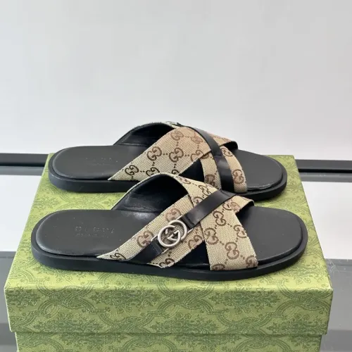Replica Gucci Slippers For Men #1481370 $56.00 USD for Wholesale