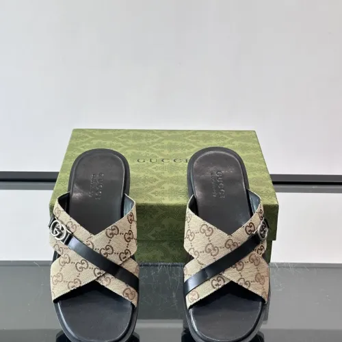 Replica Gucci Slippers For Men #1481370 $56.00 USD for Wholesale