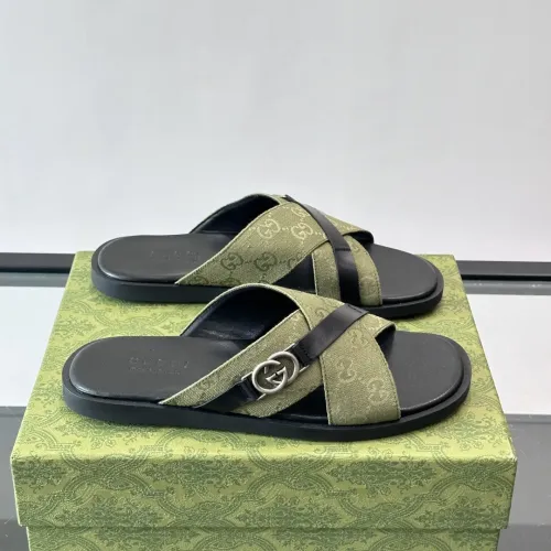 Replica Gucci Slippers For Men #1481372 $56.00 USD for Wholesale