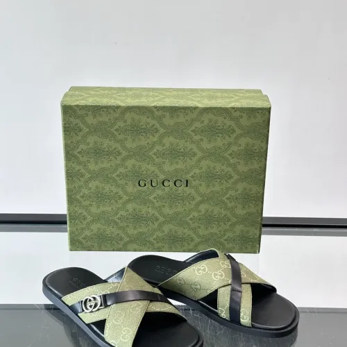 Replica Gucci Slippers For Men #1481372 $56.00 USD for Wholesale
