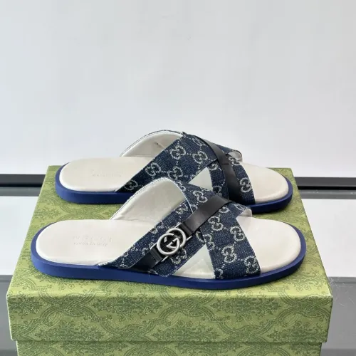 Replica Gucci Slippers For Men #1481373 $56.00 USD for Wholesale
