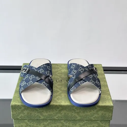 Replica Gucci Slippers For Men #1481373 $56.00 USD for Wholesale