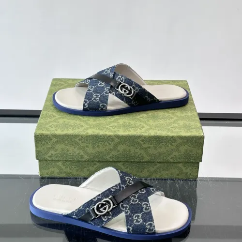 Replica Gucci Slippers For Men #1481373 $56.00 USD for Wholesale