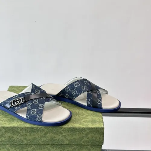 Replica Gucci Slippers For Men #1481373 $56.00 USD for Wholesale