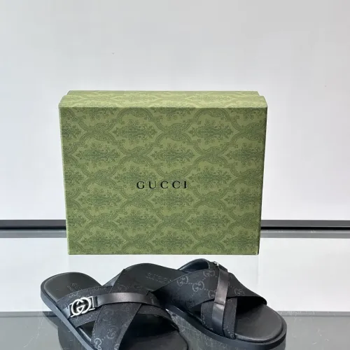 Replica Gucci Slippers For Men #1481374 $56.00 USD for Wholesale