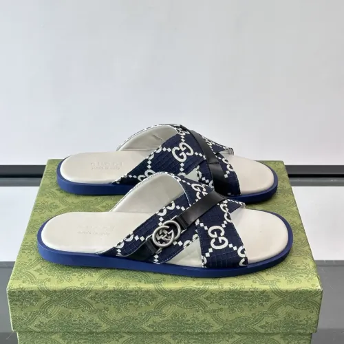 Replica Gucci Slippers For Men #1481376 $56.00 USD for Wholesale
