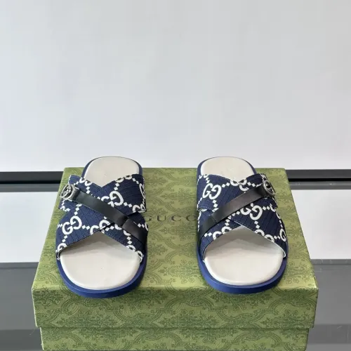 Replica Gucci Slippers For Men #1481376 $56.00 USD for Wholesale