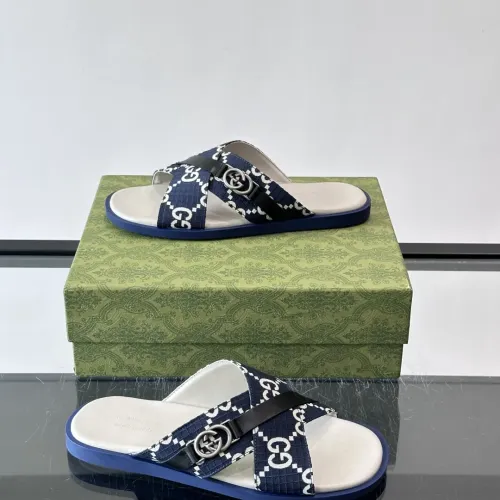 Replica Gucci Slippers For Men #1481376 $56.00 USD for Wholesale