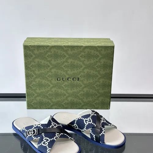 Replica Gucci Slippers For Men #1481376 $56.00 USD for Wholesale