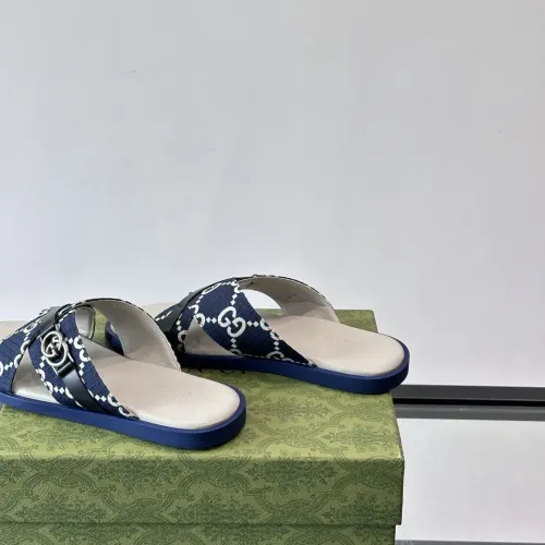 Replica Gucci Slippers For Men #1481376 $56.00 USD for Wholesale
